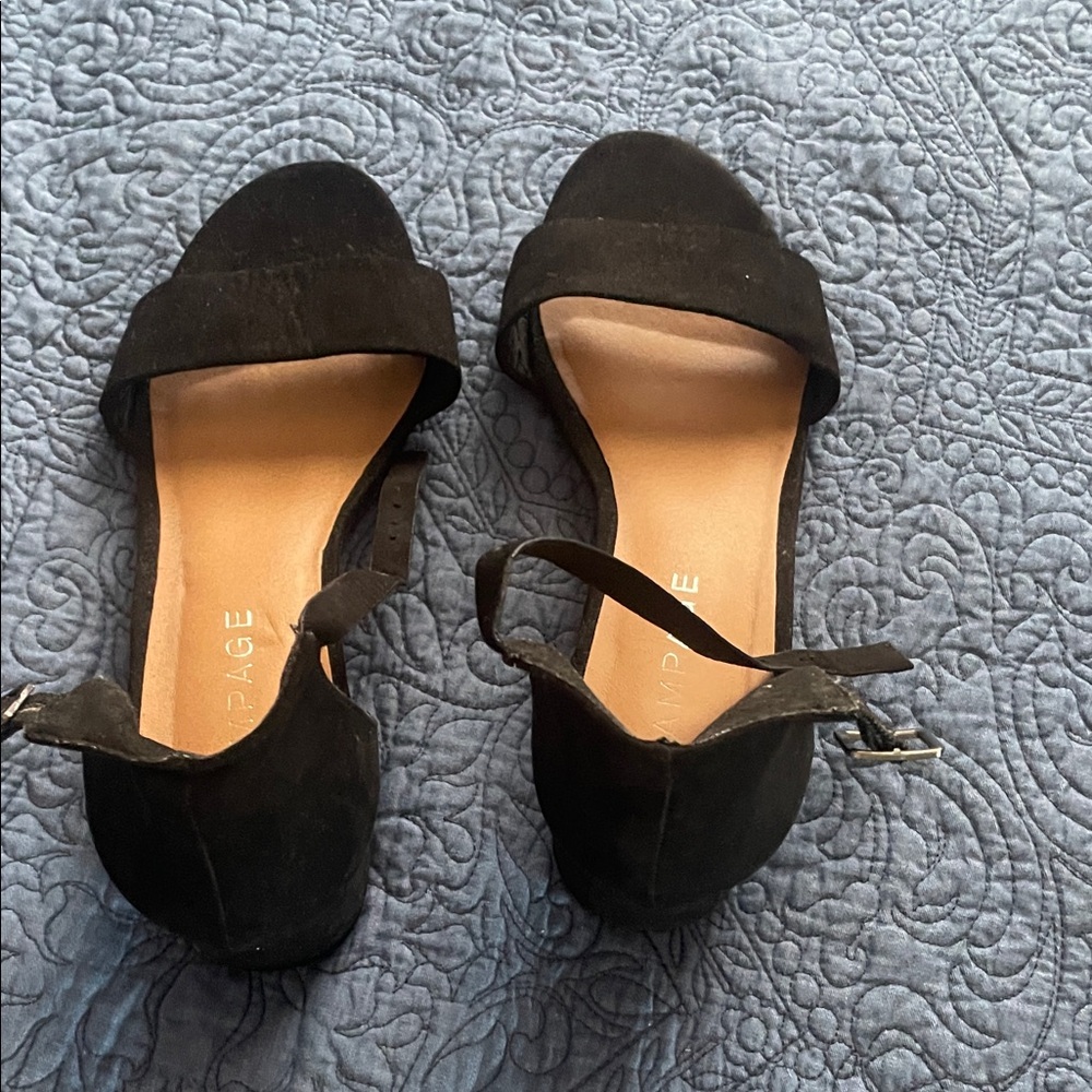 Rampage Black Women's Sandals